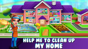 Girls Home Cleaning Games