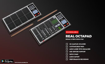Real Octapad with Real Pads