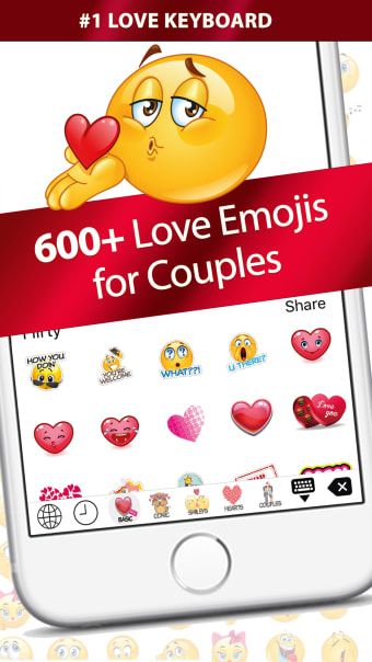 Love Emoji  Extra Emojis Keyboard