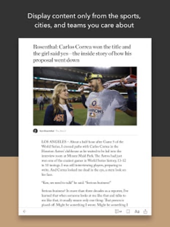 The Athletic: Sports News Stories Scores  More