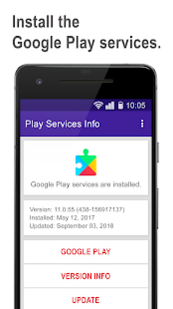 Update For Play Services