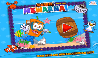 Marbel Mewarnai Hewan Laut