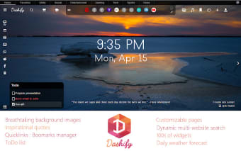 Dashify - New Tab Crypto NFT Dashboard