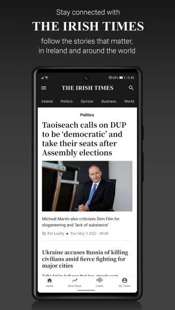 Irish Times News