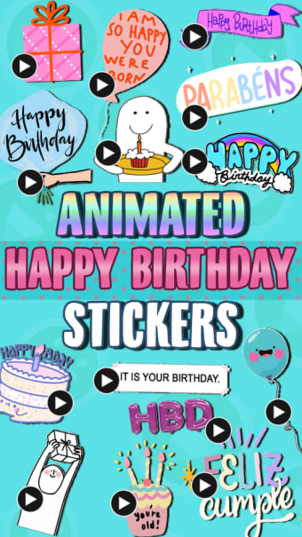 Animated Birthday WASticker