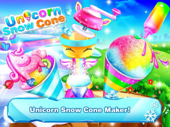 Snow Cone Maker - Unicorn Games for Girls