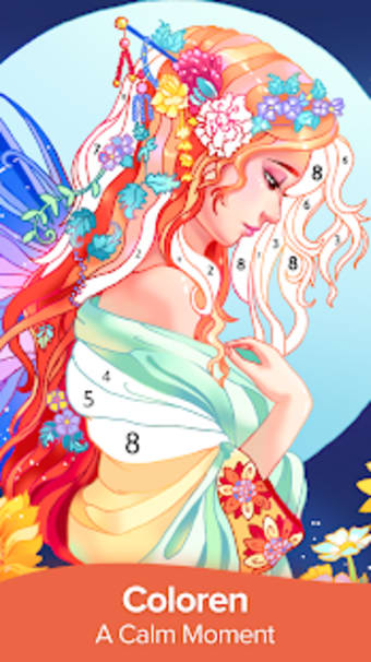 Colorscapes - Color by Number Coloring Games