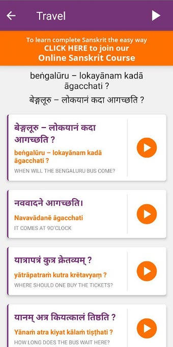 Conversational Sanskrit