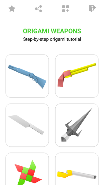 Origami Weapon Guides