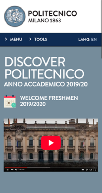 Discover Politecnico