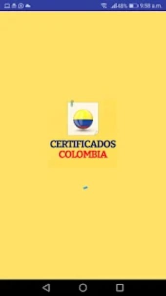 Certificados Colombia