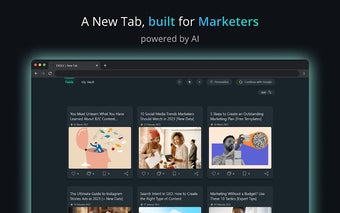 EVOLV | New Tab for Marketers