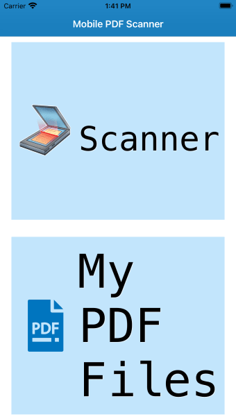 Mobile PDF Scanner  Scan docs