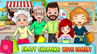 Mini Town Kids Shopping Stores