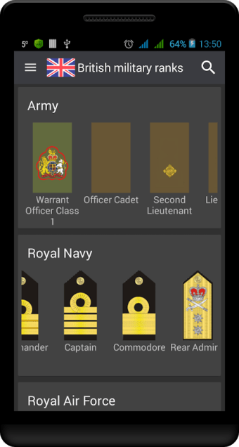 British military ranks