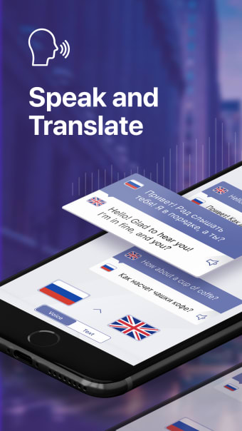Voice and Text Translator App