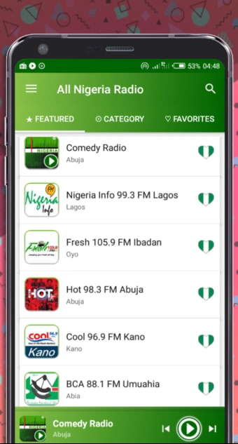 All Nigeria Radio Stations App - Nigeria Radio App