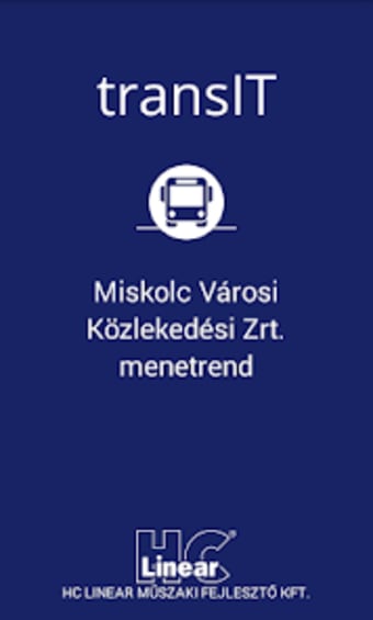 transIT menetrend: MVK Zrt.