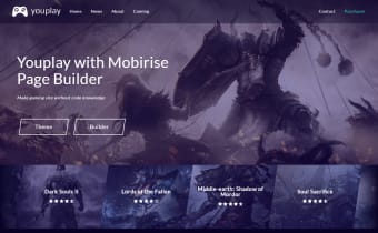 Mobirise mobile website builder