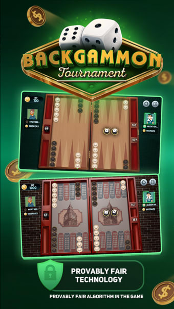 Backgammon Tournament online