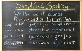 Simplified Spelling