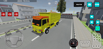 truck dump tambang simulator