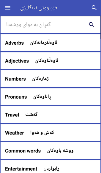 فێربوونی ئینگلیزی