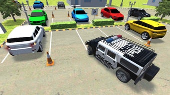 Modern Police Car Driving Game