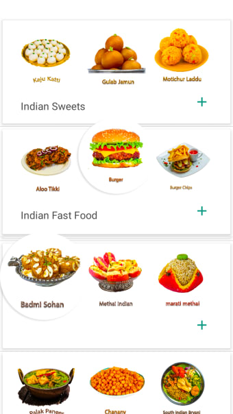 Indian Sweets Hindi Wastickers