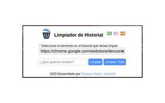 Limpador de histórico de navegação