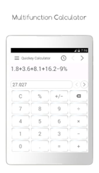 Quickey Calculator - Free app