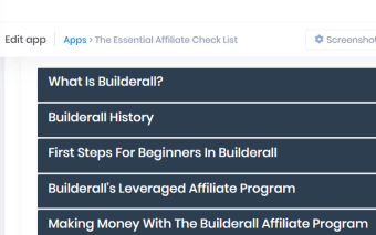 The Essential Affiliate Check List