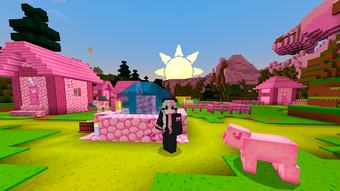 Kawaii world minecraft