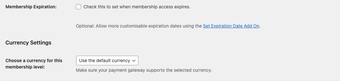 Multiple Currencies for Paid Memberships Pro