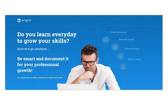 EnGrip: Track & showcase your online learning