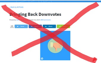 Disqus Downvote Hider