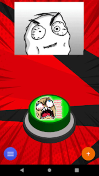 Rage Guy Fuuuu Meme Button