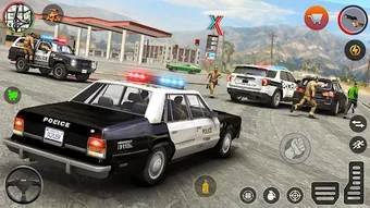 Police Chase Car Driving Games