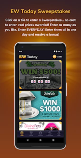 EverydayWinner Scratch and Win Sweepstakes