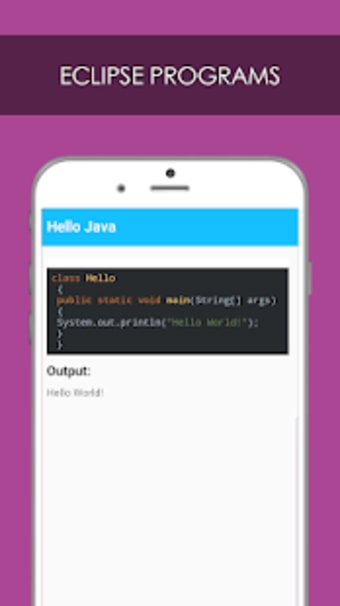 Hello Java - App for core java beginners