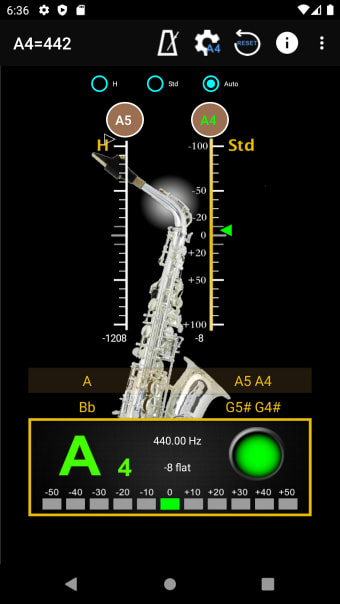 Saxophone Tuner  Metronome