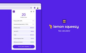 Lemon Squeezy Fee Calculator