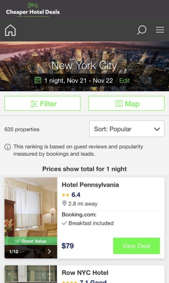 Hotel & motel deals: Cheap Weekly hotel deals