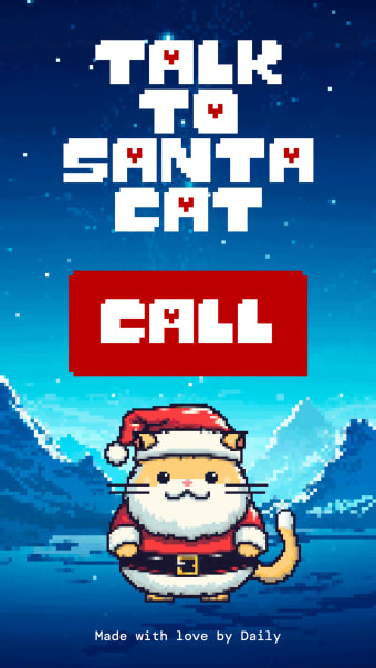 Talk to Santa Cat