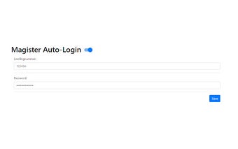 Magister Auto-Login