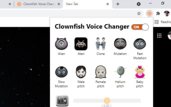 Clownfish Voice Changer for Chrome