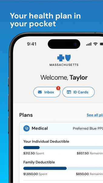 BCBSMA MyBlue Member App