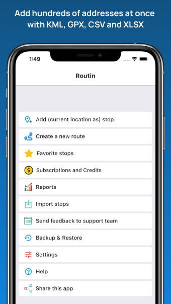 Routin Route Planner