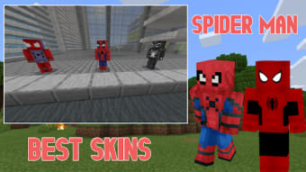 Spider skin for Minecraft man