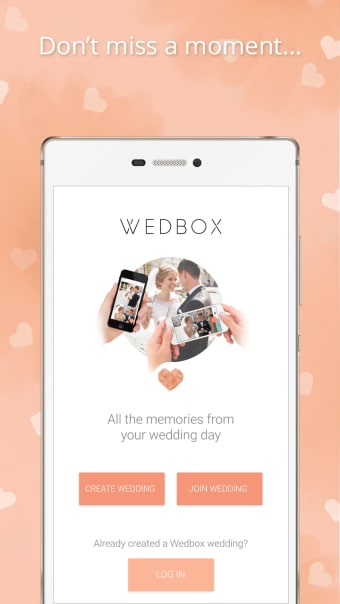 Wedding Photo App by Wedbox Collect photosvideos